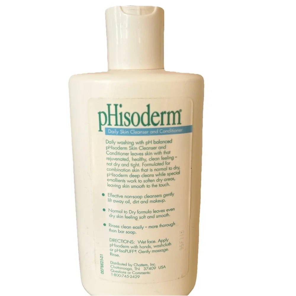 Phisoderm Gentle Daily‎ Skin Clean & Balance Combo Skin Vtg Chattanooga 6 Oz New